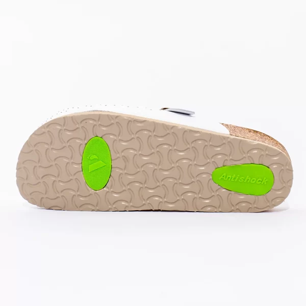 Muške anatomske klompe - Bijela 4 Muške anatomske klompe - Bijela