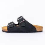 Muške anatomske papuče Liam - Crna