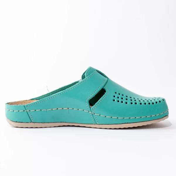 Ženska klompa Massage Gel - Zelena 2 Ženska klompa Massage Gel - Zelena