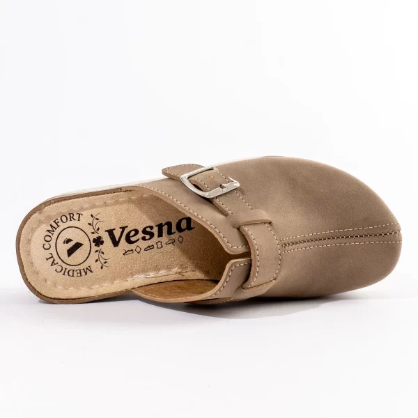 Ženska klompa Royal - Braon 3 Ženska klompa Royal - Braon