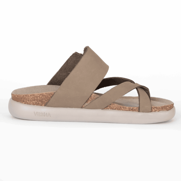 Ženske anatomske japanke Joya - Khaki 2 Ženske anatomske japanke Joya - Khaki