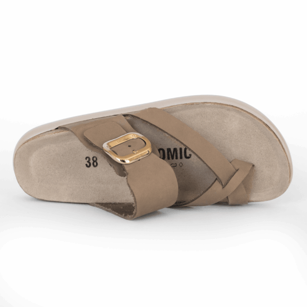 Ženske anatomske japanke Joya - Khaki 3 Ženske anatomske japanke Joya - Khaki
