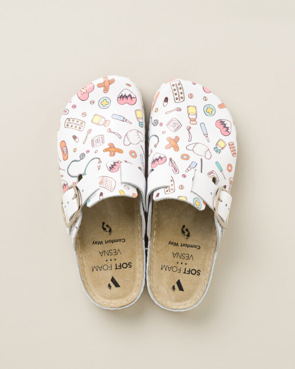 Ženske anatomske klompe Print - Doktor 12 Ženske anatomske klompe Print - Doktor