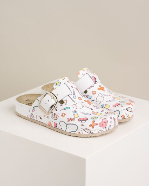 Ženske anatomske klompe Print - Doktor 2 Ženske anatomske klompe Print - Doktor