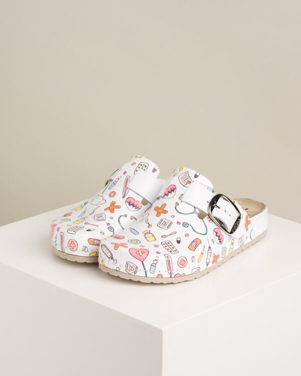 Ženske anatomske klompe Print - Doktor Ženske anatomske klompe Print - Doktor