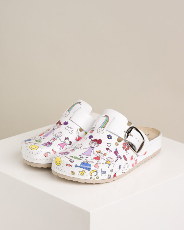 Ženske anatomske klompe Print - Vrtić Ženske anatomske klompe Print - Vrtić