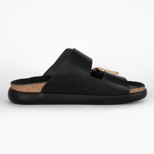 Ženske anatomske papuče Kelly - Crne 2 Ženske anatomske papuče Kelly - Crne