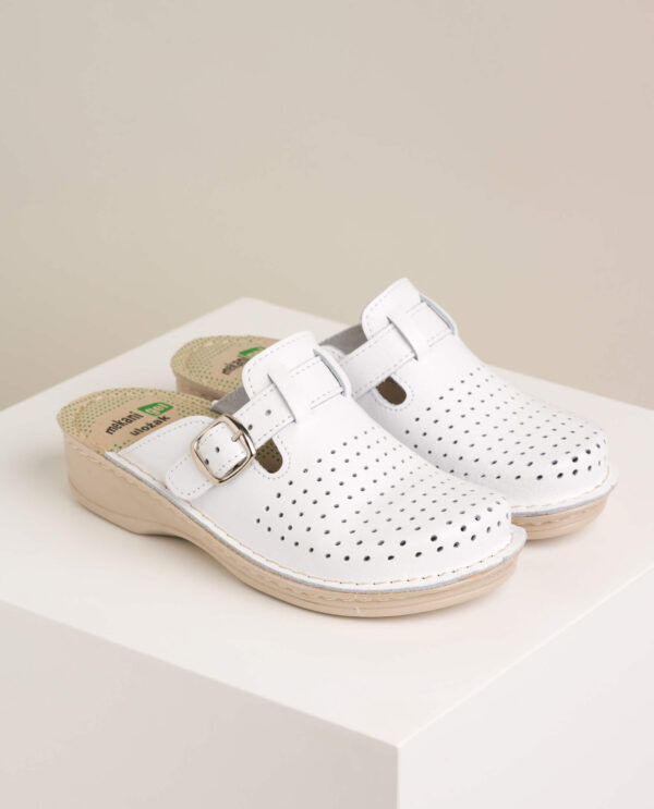 Ženske klompe Medical - Bijela 2 Ženske klompe Medical - Bijela