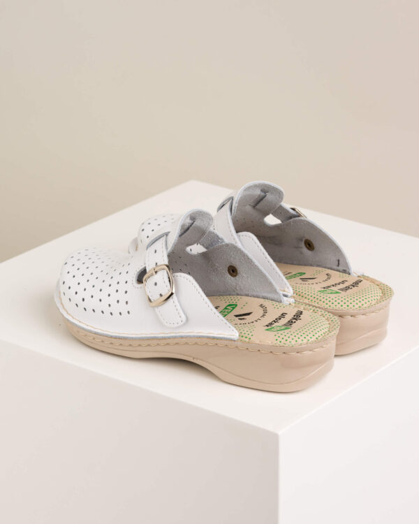 Ženske klompe Medical - Bijela 4 Ženske klompe Medical - Bijela