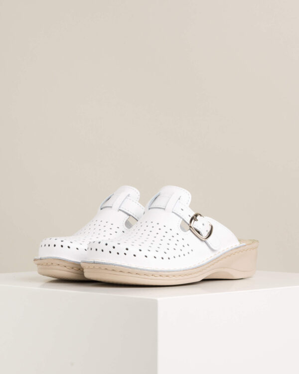 Ženske klompe Medical - Bijela 5 Ženske klompe Medical - Bijela