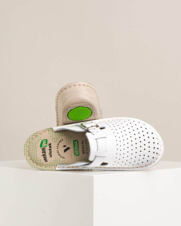 Ženske klompe Medical - Bijela 9 Ženske klompe Medical - Bijela