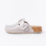 Ženske klompe Morella - Puder roze