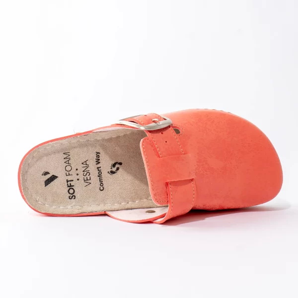 Ženske klompe Venecija - Narandžaste 3 Ženske klompe Venecija - Narandžaste