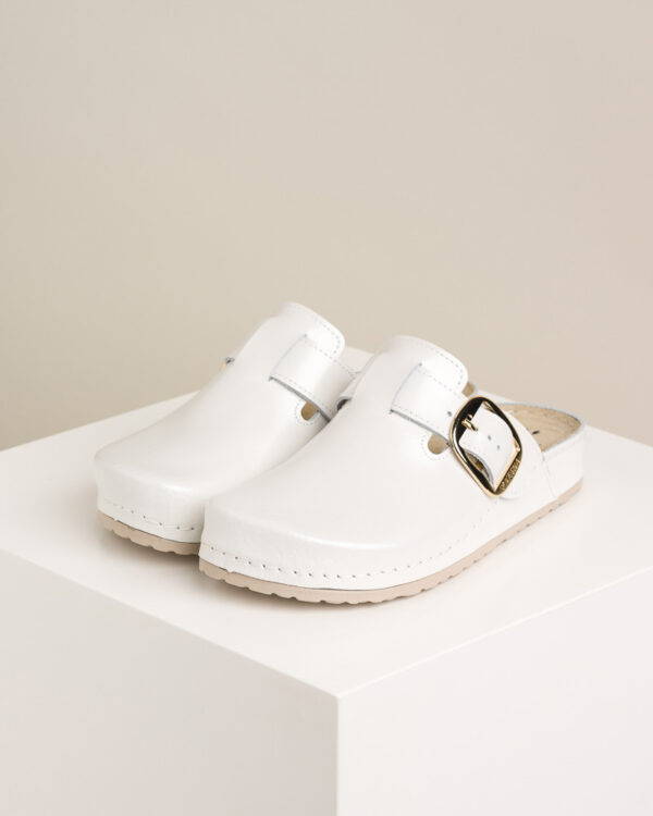 Ženske klompe Verona - Bijele Ženske klompe Verona - Bijele