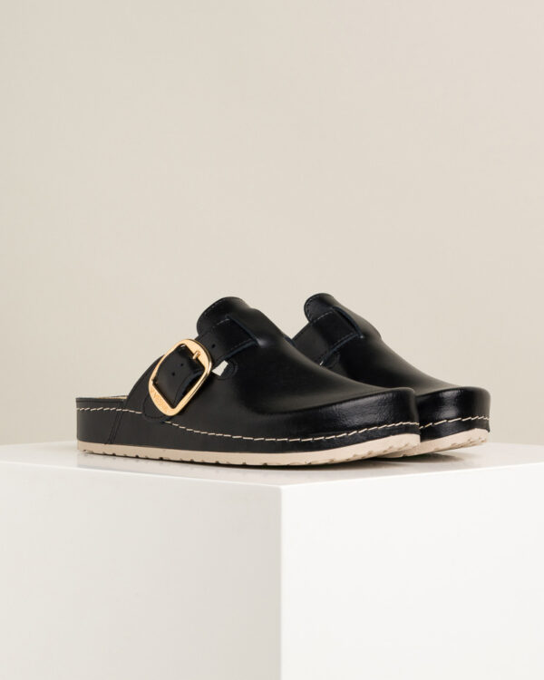 Ženske klompe Verona - Crna 4 Ženske klompe Verona - Crna