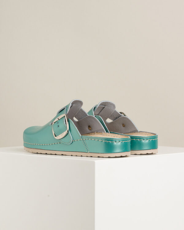 Ženske klompe Verona - Zelene 10 Ženske klompe Verona - Zelene