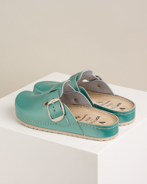 Ženske klompe Verona - Zelene 3 Ženske klompe Verona - Zelene