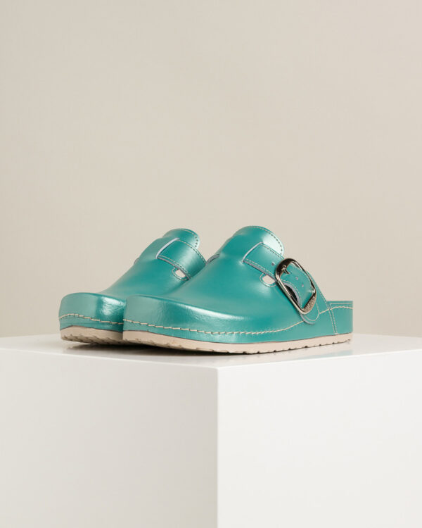 Ženske klompe Verona - Zelene 4 Ženske klompe Verona - Zelene