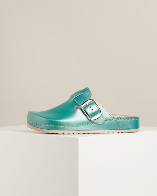 Ženske klompe Verona - Zelene 5 Ženske klompe Verona - Zelene