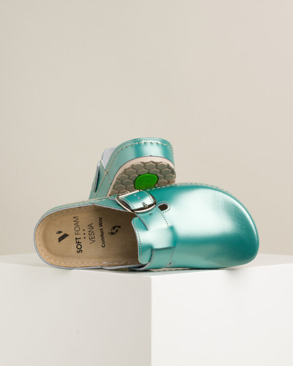 Ženske klompe Verona - Zelene 8 Ženske klompe Verona - Zelene