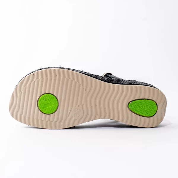 Ženske sandale Massage gel - Crna 4 Ženske sandale Massage gel - Crna