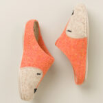 Ženske sobne papuče Lisica - Naranđasta 15 Ženske sobne papuče Lisica - Naranđasta