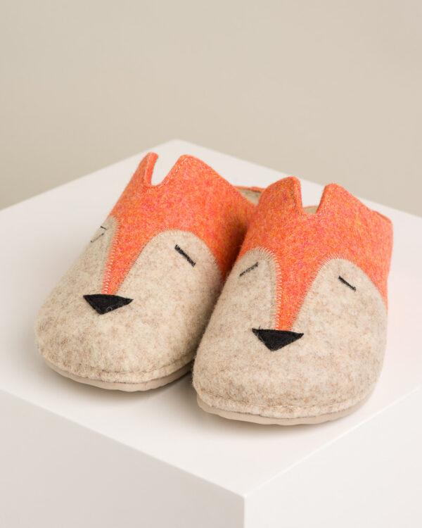 Ženske sobne papuče Lisica - Naranđasta 5 Ženske sobne papuče Lisica - Naranđasta