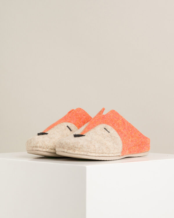 Ženske sobne papuče Lisica - Naranđasta 6 Ženske sobne papuče Lisica - Naranđasta